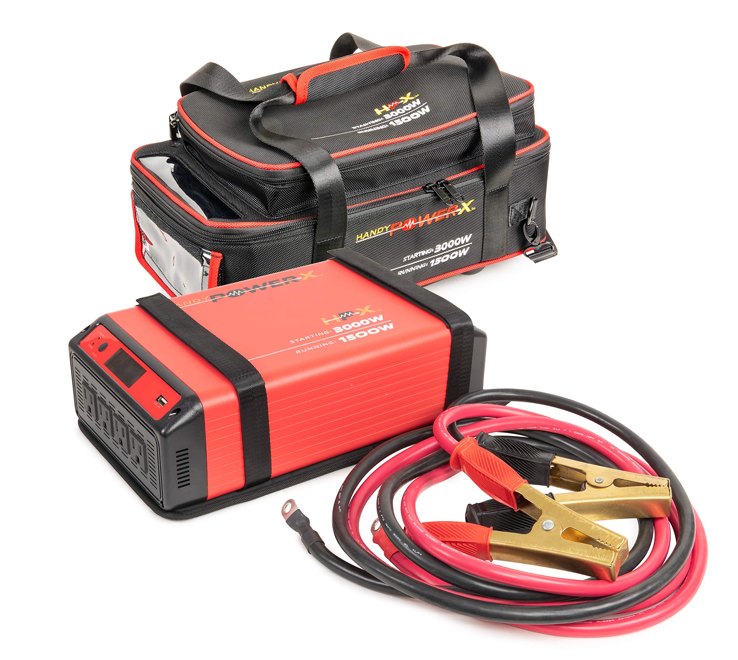 Amazon.com: Handy Power X 1500 Watt Car Power Inverter, Connects